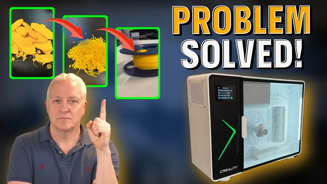 Did Creality Solve the Filament Recycling Problem? The Creality M1 First Look