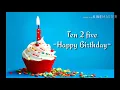 Ten 2 Five - Happy Birthday (Video Lirik)