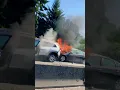 Multi-car accident car on fire Beltline Rd Eugene July 8 2021