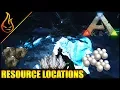 Hidden Resource Locations and Tips Ark Survival Evolved Ragnarok Multiplayer EP10