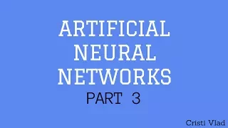 Artificial Neural Networks with Python - 3