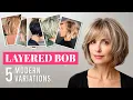 LAYERED BOB VARIATIONS Elevate Your Look with Textured Layers