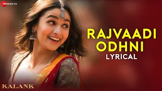 rajvaadi odhni kalank alia bhatt varun dhawan pritam jonita gandhi amitabh b lyrical