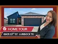 Home for Sale In Lubbock TX Under 300 I NEW Construction Home Tour l Frenship ISD l Burgamy Park