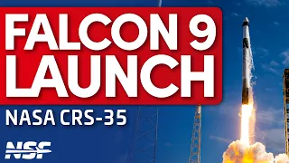 SpaceX Launches CRS-35 Dragon to the International Space Station
