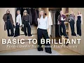 Basic to Brilliant: Festive outfits Built around Black Trousers
