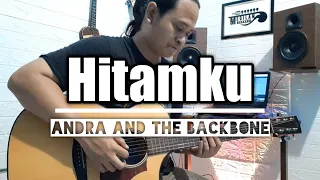 Download Hitamku -  Andra \u0026 The Back Bone ||Acoustic Guitar Instrumental Cover MP3