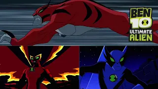 ben 10 ultimate alien all ultimatrix aliens transformation 4k hd
