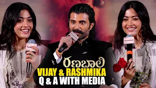 Vijay Deverakonda, Rashmika Mandanna & Ranabaali Team Q & A With Media | RanabaaliMovie Success Meet