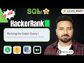 HackerRank SQL Series Earn 5 in SQL Revising the Select Query I Q - 02