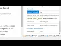 Creating the Knowledge Base