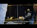 Tammy LaKisa creates an Police Academy reunion photo at NJ Horror Con Fall 2019