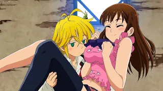 七つの大罪 メリオダスは キング の前で意図的にエリザベスを触った Meliodas Intentionally Groped Elizabeth In Front Of King 