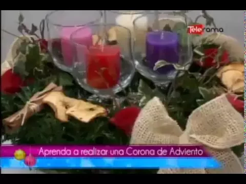 Aprenda a realizar una corona de adviento