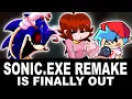 Lagu FNF Vs Sonic.exe REMAKE IS OUT Demo | Friday Night Funkin'