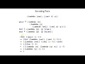 Plait Encoding 5 - pairs