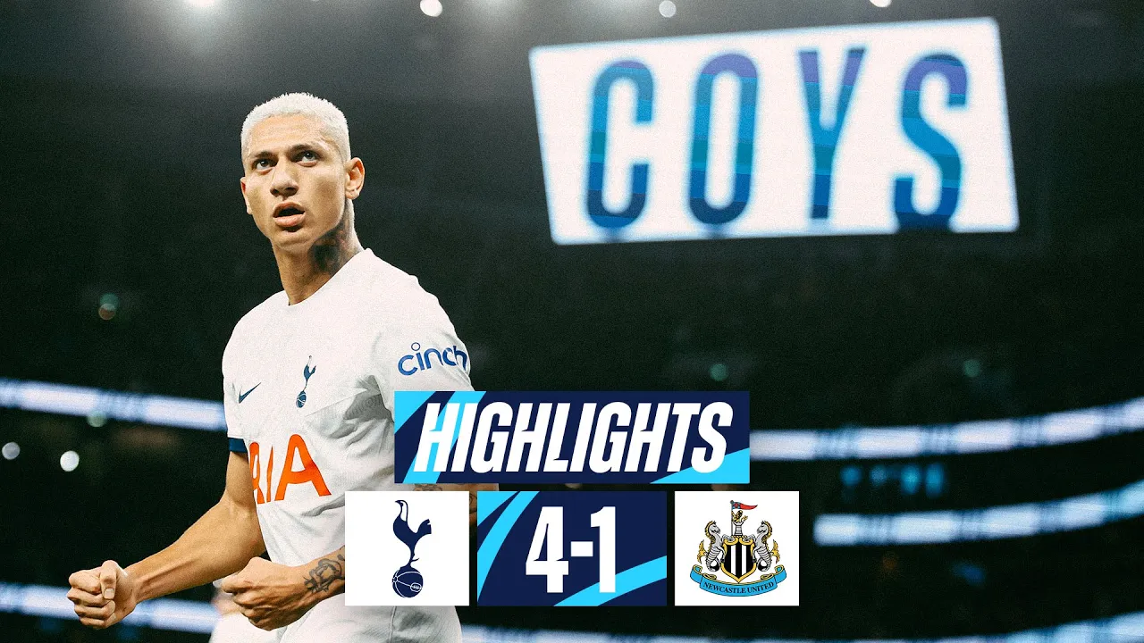 TOTTENHAM HOTSPUR 4-1 NEWCASTLE UNITED ...