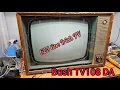 Bush TV108 DA. Irish 625 line TV.   Vintage tv 