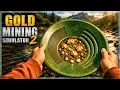 Finding Big Nuggets In The NEW Gold Mining Simulator 2 Demo