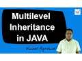 Multilevel Inheritance in JAVA by Vineet Agrawal Hindi Urdu