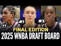 2025 WNBA Draft Big Board Final Top 30 Rankings