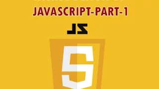 Javascript Tutorial Introduction of Javascript Tutorial - 1