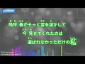 【カラオケ】冬と春/back number