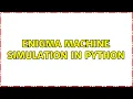 Enigma Machine Simulation in Python 2 Solutions
