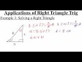4 2 4 Applications of Right Triangle Trigonometry