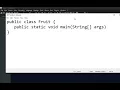 Java programming tutorial How to write and run simple java program using command line cmd