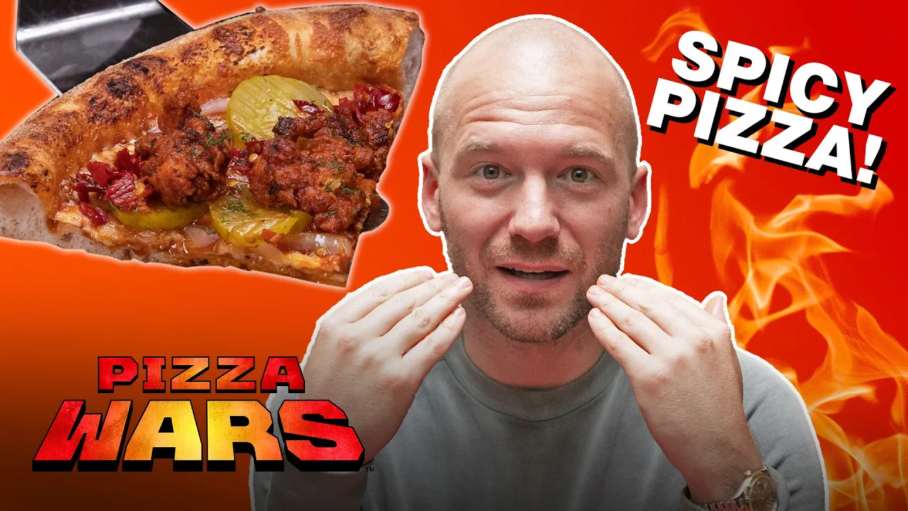 Sean Evans Taste Tests Spicy Pizza   Pizza Wars