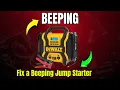 Why is My Jump Starter Beeping Fix a Beeping Jump Starter