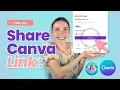 Share Editable Canva Designs Link to edit for others Template links