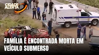 Família é encontrada sem vida dentro de carro submerso em Palhoça