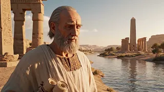   الحضارة المصرية القديمة   فيديو تعليمي بالذكاء الاصطناعي دندنها