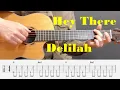 Lagu Hey There Delilah - Plain White T's - Fingerstyle guitar with tabs