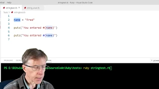 Strings and Embedded Evaluation in Ruby Programming