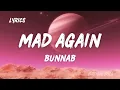 BunnaB - Mad Again (Lyrics)
