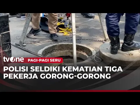 Penyebab Tewasnya 3 Pekerja di Gorong-gorong Diduga Akibat Kurangnya Oksigen