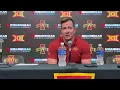 Iowa State coach T J Otzelberger after Iowa State s home win vs Kansas