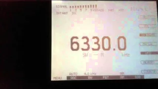 Central Radio 6330 kHz 17 April 2016