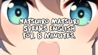 Download Natsuiro Matsuri speaks English for 8 minutes MP3