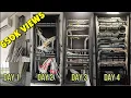 Installation Network data Server Rack And cable management 27U cabinet Best Setup For Office or home