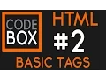 HTML - Basic Tags CodeBox