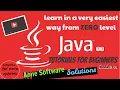 Java Tutorial For Beginners step by step tutorial Tokens
