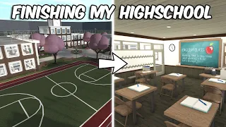 Download FINISHING MY $1M HIGHSCHOOL in BLOXBURG MP3