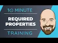 NET 7 Update Required Properties in 10 Minutes or Less