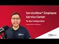 ServiceNow Employee Center To-dos Configuration