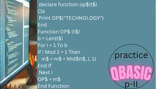 QBasic Programming practice Sub-Procedures Function Procedures and Data File for SEE Students p-2