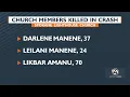 Three members of Spokane church killed in van crash in Kansas